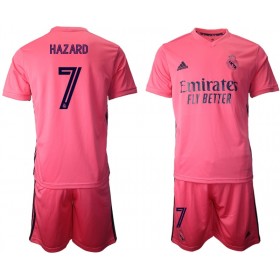 Fußballtrikots Real Madrid Eden Hazard 7 Kinder 2020-2021 Kurzarm Auswärts-trikot kaufen